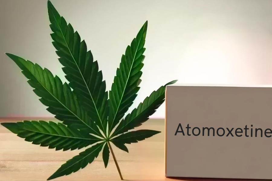 Cannabis et atomoxétines (par exemple Strattera, Attentin)