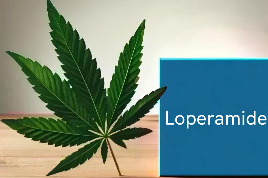 Cannabis et Lopéramide (par exemple Imodium, Lopedium)