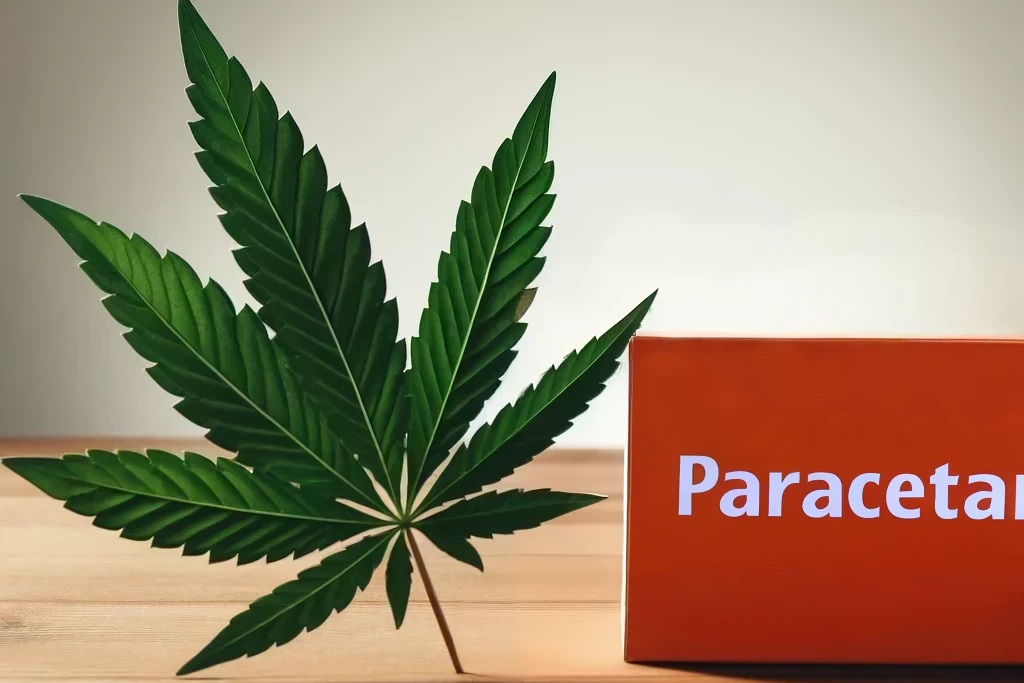 Cannabis et paracétamol (par exemple Tylenol, Paracetamol-ratiopharm, Ben-u-ron)