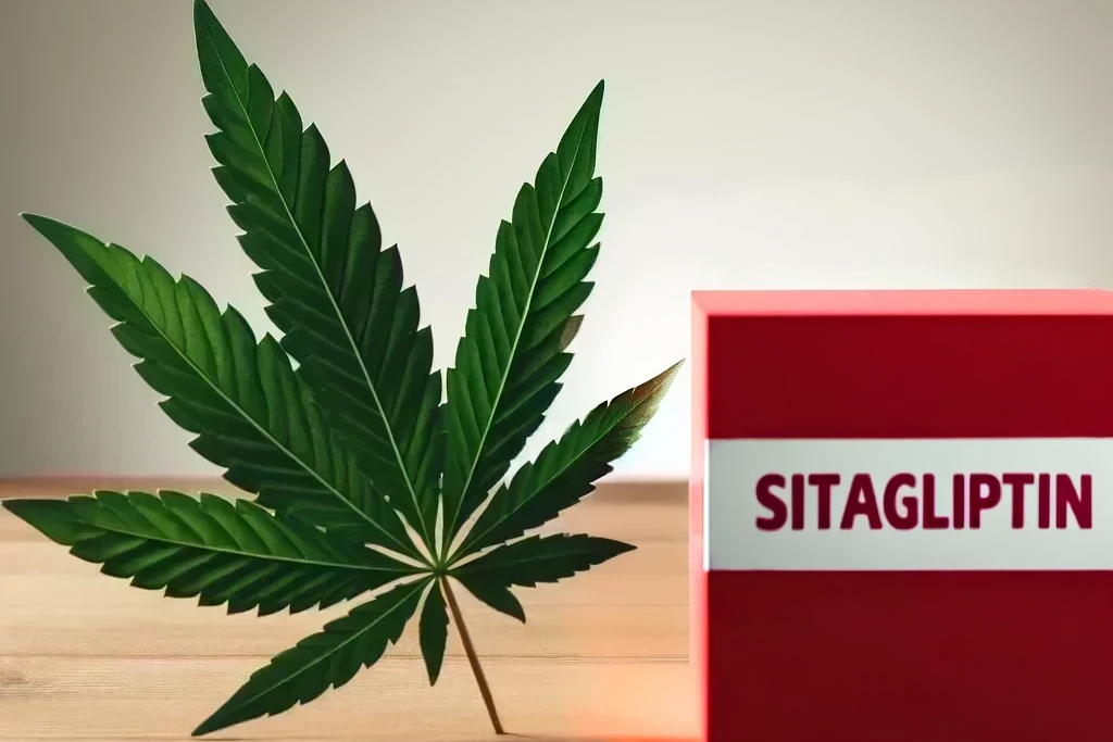 Cannabis et Sitagliptine (par exemple Januvia, Xelevia)